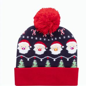 Weihnachts-LED-Wintermütze, Weihnachtsmann Norrsken