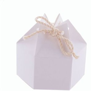 Sechseckige Geschenkbox CreaBox HexaCord S