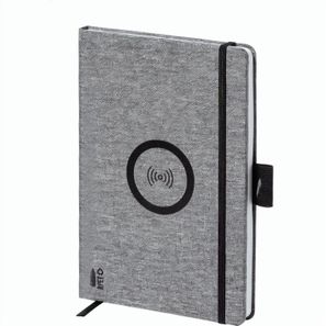Notizbuch mit Wireless-Charger Charbuk