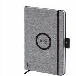 Notizbuch mit Wireless-Charger Charbuk