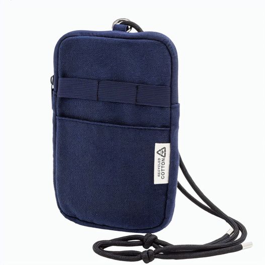 Umhängetasche für Handys aus recyceltem Canvas CanvaFon (Bild 1)