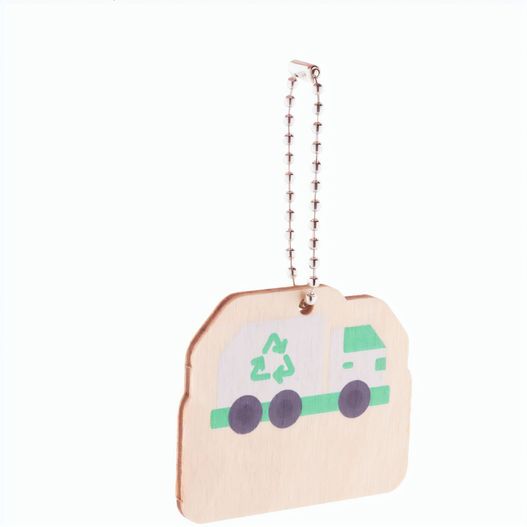Produktabbildung Schlüsselanhänger, Müllwagen EcoRing Schlüsselanhänger, Müllwagen EcoRing (Bild 1)
