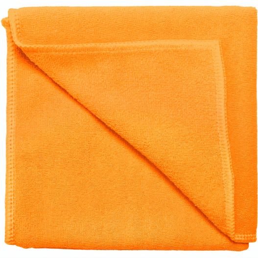 ein helles oranges handtuch auf einem weißen hintergrund gefaltet Handtuch Core (Bild 1)
