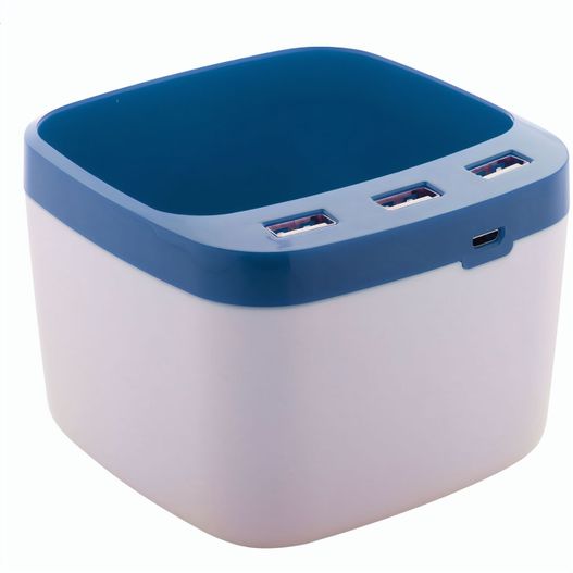 Produktabbildung Stifteköcher mit USB Hub Warger Stifteköcher mit USB Hub Warger (Bild 1)