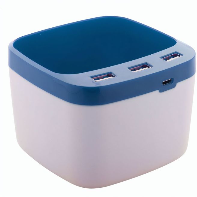 Stifteköcher mit USB Hub Warger