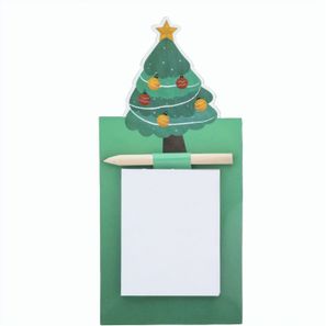 Magnetischer Notizblock Weihnachten, Weihnachtsbaum Julliste