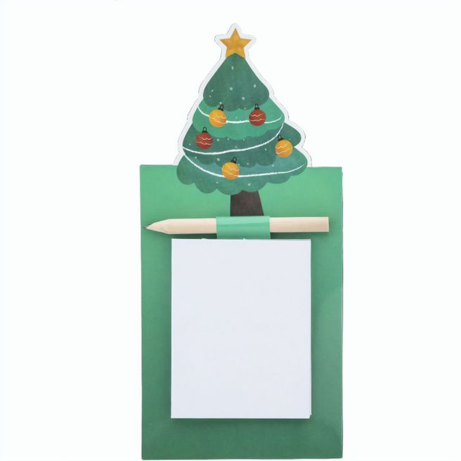 Produktabbildung Magnetischer Notizblock Weihnachten, Weihnachtsbaum Julliste Magnetischer Notizblock Weihnachten, Weihnachtsbaum Julliste