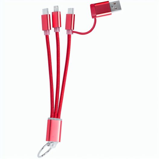 Produktabbildung Ladekabel-Schlüsselanhänger Rashort Ladekabel-Schlüsselanhänger Rashort (Bild 1)