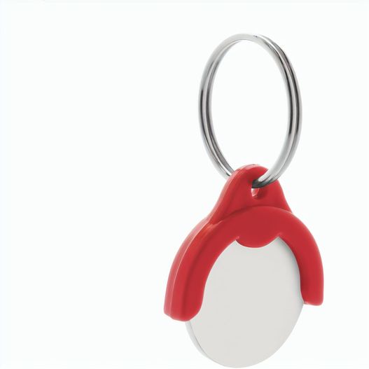 Schlüsselanhänger mit Einkaufswagen-Chip Token (Bild 1)