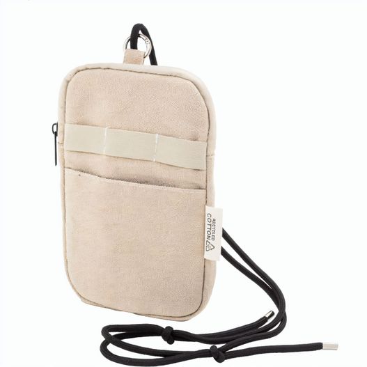 Umhängetasche für Handys aus recyceltem Canvas CanvaFon (Bild 1)