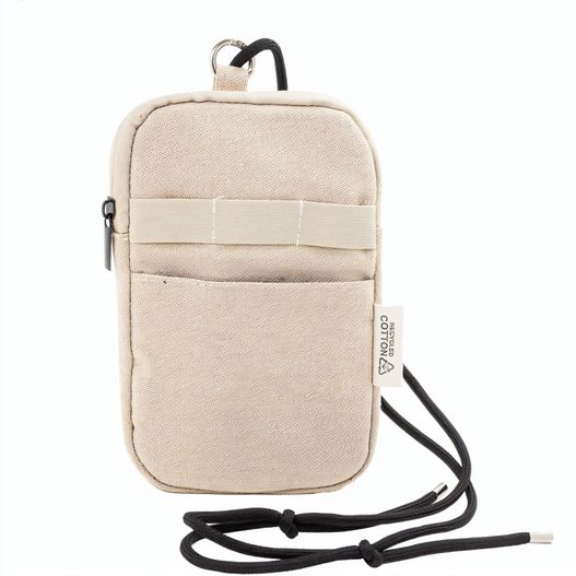 Umhängetasche für Handys aus recyceltem Canvas CanvaFon (Bild 1)