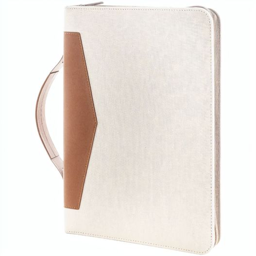 Dokumentenmappe aus recyceltem Canvas Carbasa Zip (Bild 1)