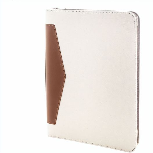 Dokumentenmappe aus recyceltem Canvas Carbasa Zip (Bild 1)