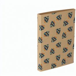 Individueller Pappschuber aus Kraftpapier CreaSleeve Kraft 106