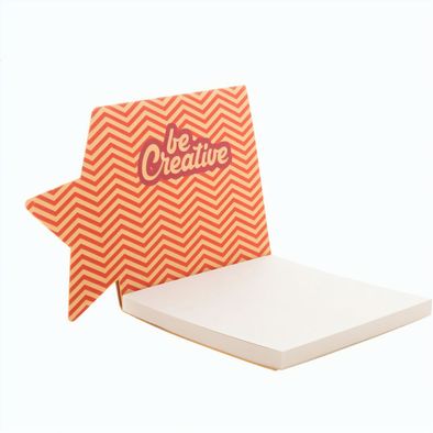 Individueller Haftnotizblock, Stern CreaStick Xmas Eco