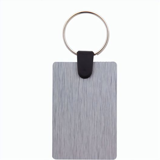 Produktabbildung Schlüsselanhänger (rechteckig) Aluudy D Schlüsselanhänger (rechteckig) Aluudy D (Bild 1)