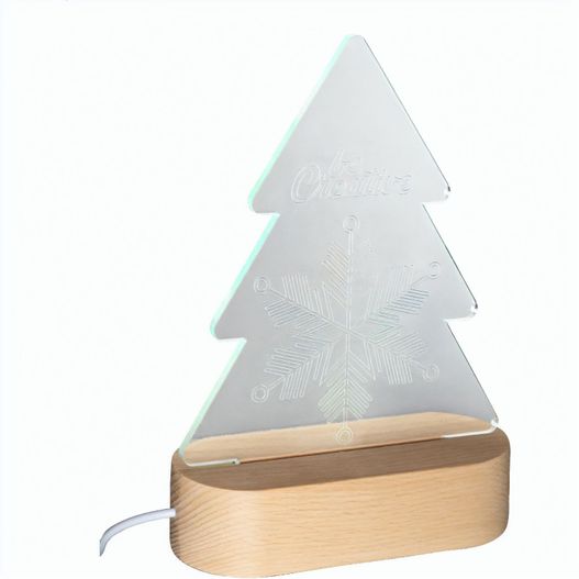 Weihnachtsbaum LED-Lichttrophäe Woodify Xmas (Bild 1)