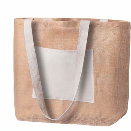 Strand- oder Einkaufstasche Argent