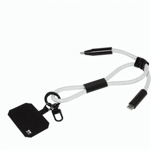 60W Handgelenkband mit Lade- und Datenkabel aus RPET CuffCharge