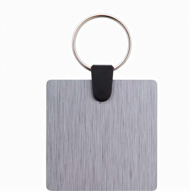 Schlüsselanhänger (quadratisch) Aluudy C