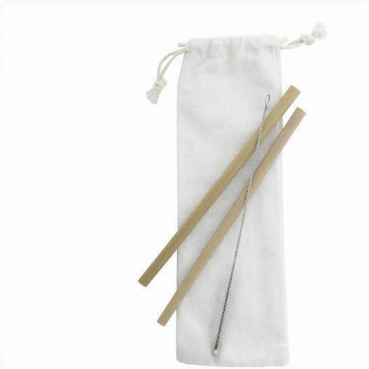 Produktabbildung Bambus-Trinkhalmset BooSip Bambus-Trinkhalmset BooSip (Bild 1)