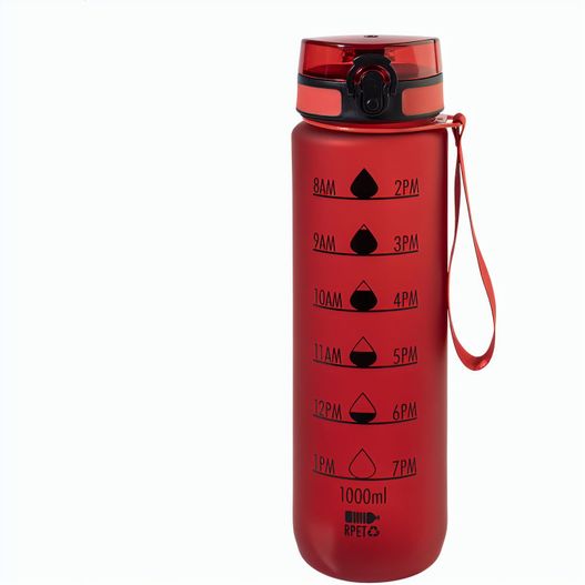 RPET Flasche mit Motivationsanzeige Sipcount (Bild 1)