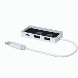 transparenter USB Hub Brante