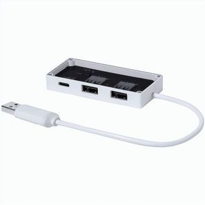 transparenter USB Hub Brante