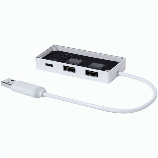 transparenter USB Hub Brante (Bild 1)