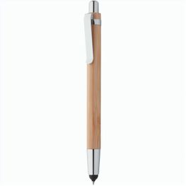 Touchpen mit Kugelschreiber aus Bambus Tashania