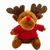 Plüsch-Weihnachtsrentier-Schlüsselanhänger Julren (Bild 2)