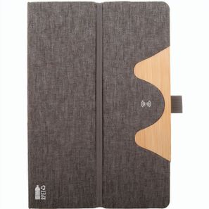 RPET Wireless-Charger/Notizbuch Chatom