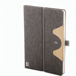 Produktabbildung RPET Wireless-Charger/Notizbuch Chatom RPET Wireless-Charger/Notizbuch Chatom