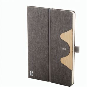 RPET Wireless-Charger/Notizbuch Chatom