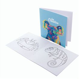 Produktabbildung Individuelles Malheft, Tiere ColoBook Individuelles Malheft, Tiere ColoBook