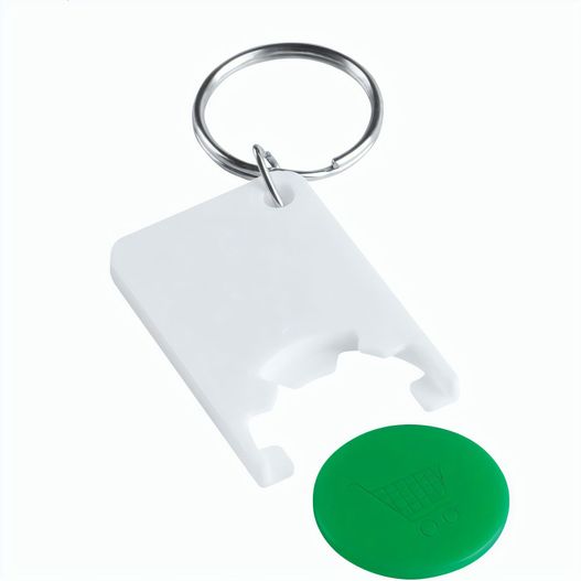 Produktabbildung Schlüsselanhänger mit Einkaufswagenchip Trolex Schlüsselanhänger mit Einkaufswagenchip Trolex (Bild 1)