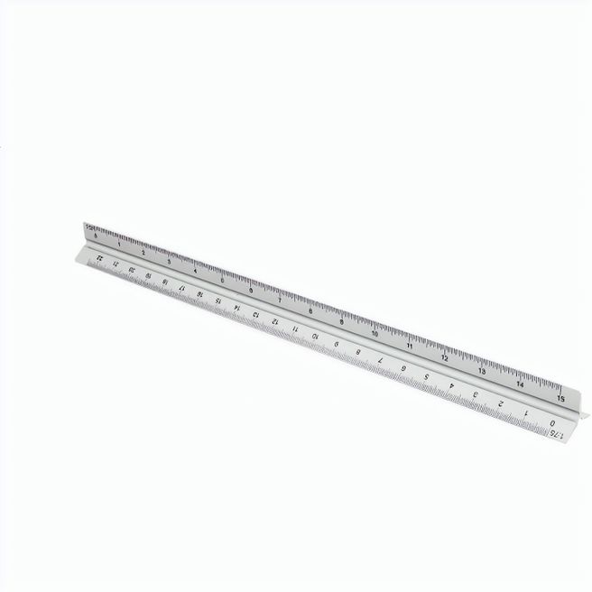 Dreieckiges Scalimeterlienal Trillin