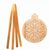 Weihnachtsbaumschmuck, Schneeflocke Jerpstad (Bild 2)