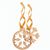 Weihnachtsbaumschmuck, Schneeflocke Jerpstad (Bild 1)