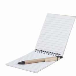 Notizblock mit Kugelschreiber Negundo