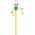 Bleistift Frosch Farm