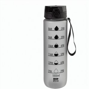 RPET Flasche mit Motivationsanzeige Sipcount
