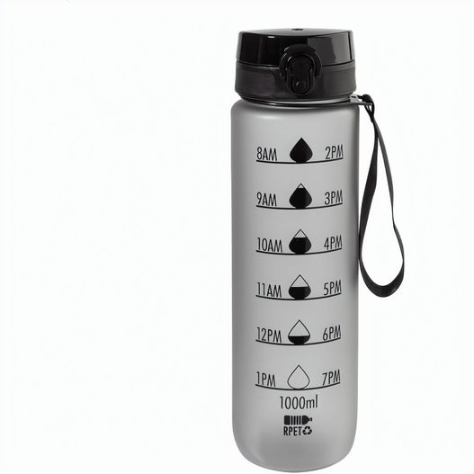 RPET Flasche mit Motivationsanzeige Sipcount (Bild 1)