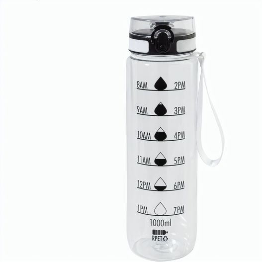 RPET Flasche mit Motivationsanzeige Sipcount (Bild 1)