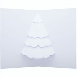 3D Weihnachtskarte Weihnachtsbaum Dimensions