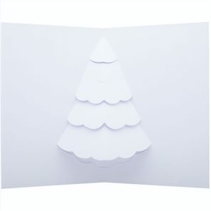 3D Weihnachtskarte Weihnachtsbaum Dimensions