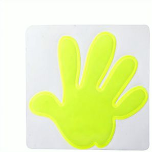 Reflektor-Aufkleber, Hand Astana