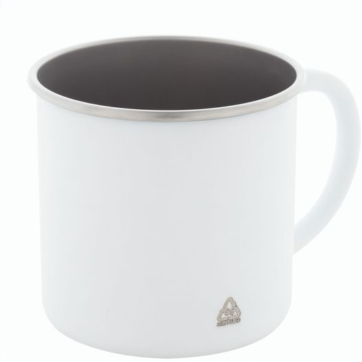 Tasse aus recyceltem Edelstahl Hossa (Bild 1)