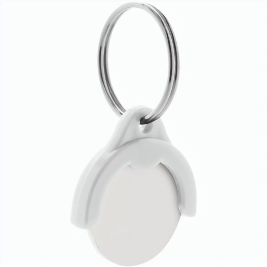 Produktabbildung Schlüsselanhänger mit Einkaufswagen-Chip Token Schlüsselanhänger mit Einkaufswagen-Chip Token (Bild 1)