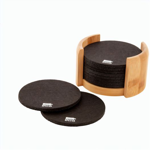 Produktabbildung RPET Untersetzer-Set Chiang RPET Untersetzer-Set Chiang (Bild 1)